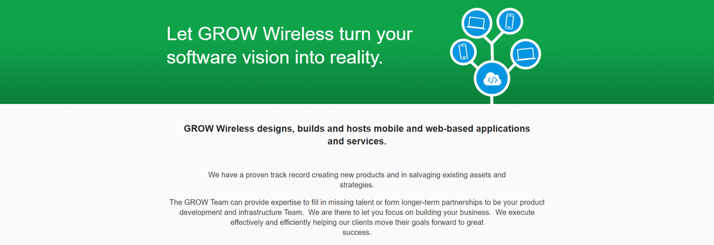 GROW Wireless Inc. cover