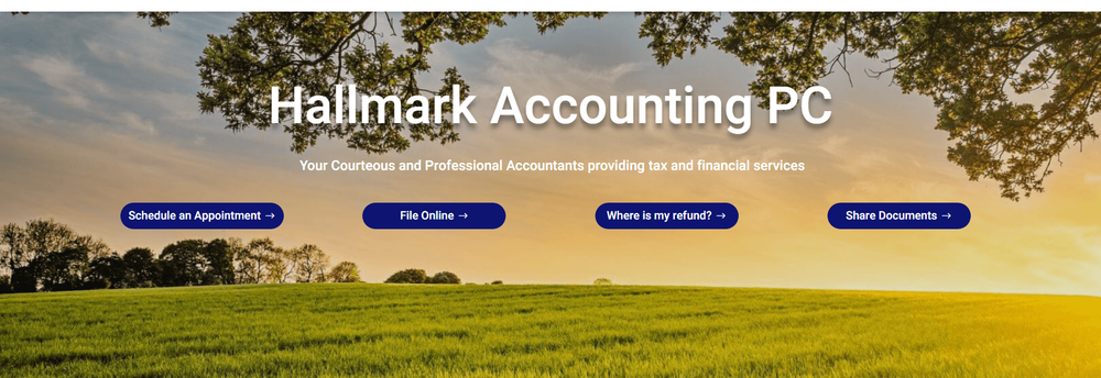 Hallmark Accounting, PC cover