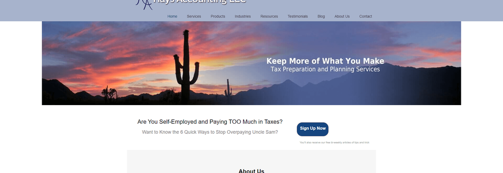 Hays Accounting cover