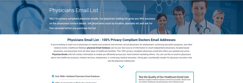 Healthcaremailing cover