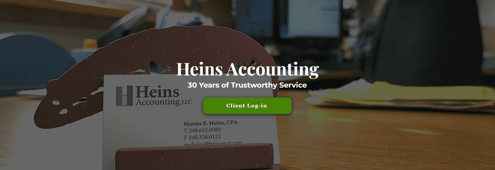 Heins Accounting Services cover