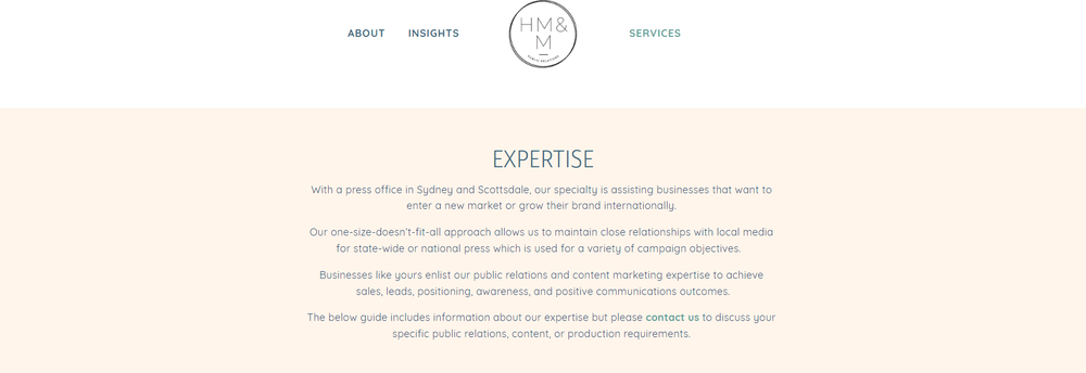 HM&M Public Relations cover