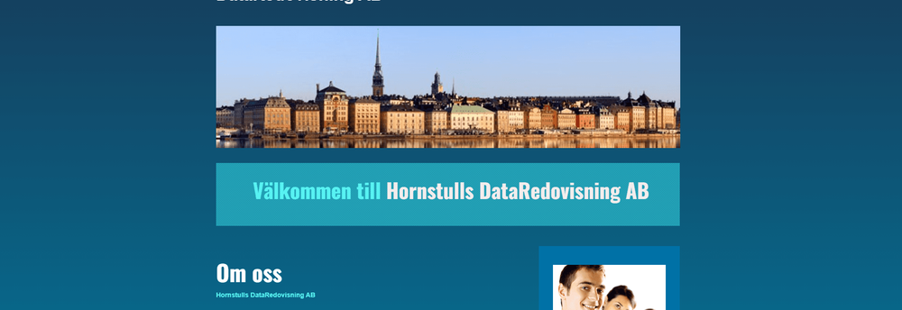 Hornstulls DataRedovisning AB cover