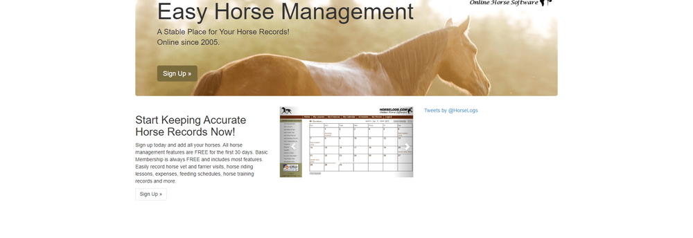 HorseLogs.com cover