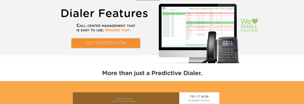 Hosted Predictive Dialer cover