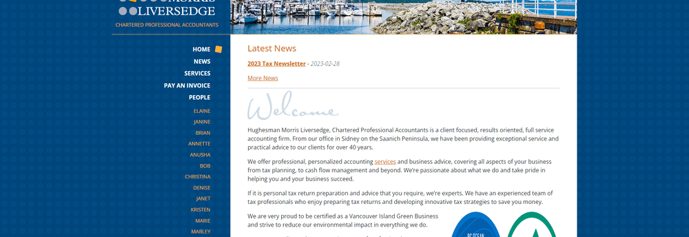 Hughesman Morris, CPA's cover
