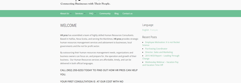 Human Resources Experts cover