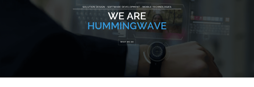 HummingWave Technologies cover