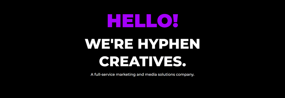 Hyphen Creatives cover