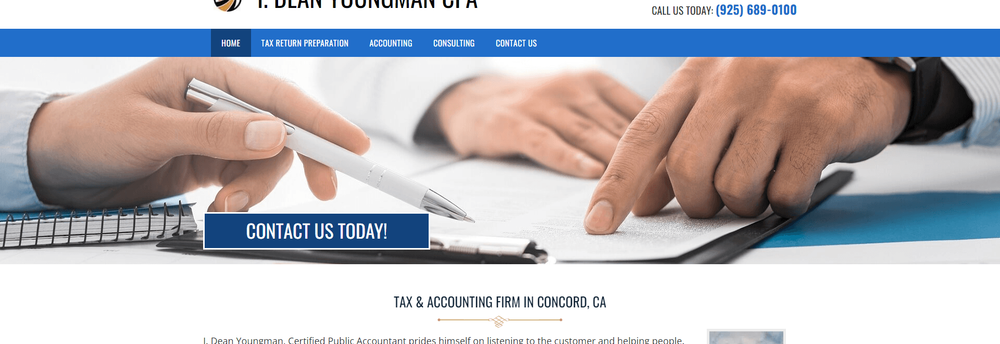 I.Dean Youngman, CPA cover