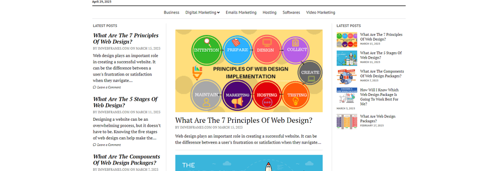 IM Webframes LLP cover