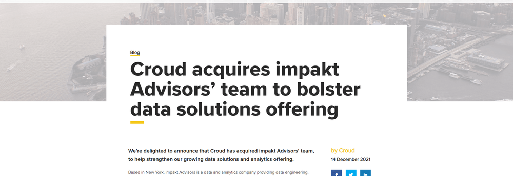 Impakt Advisors cover