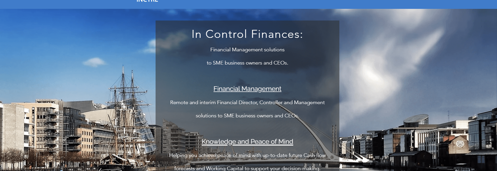 In Control Finances: Bookkeeping & Accounting cover