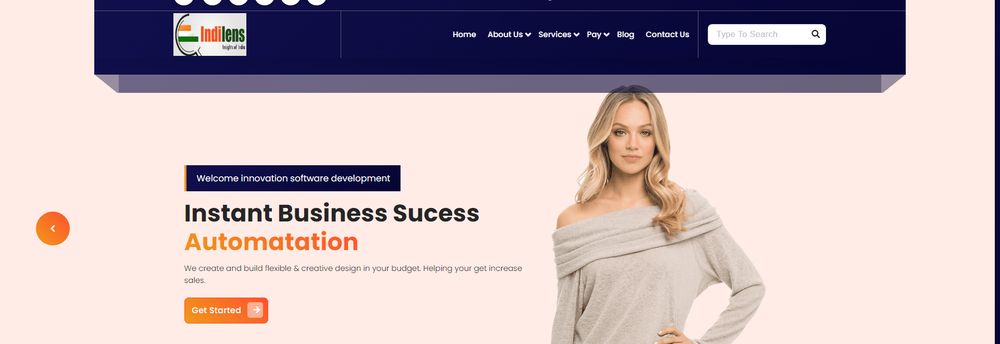 Indilens Web Solutions cover