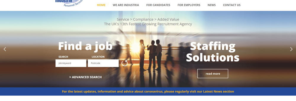 Industria Personnel Services Ltd cover