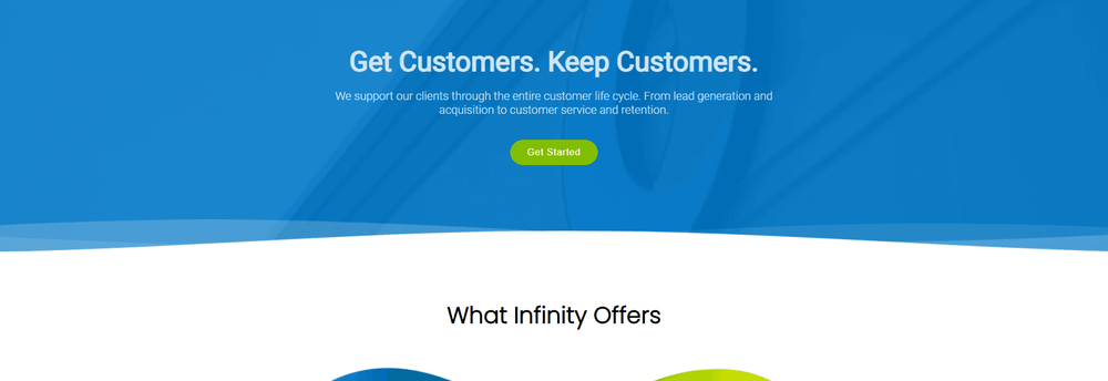 Infinity cover
