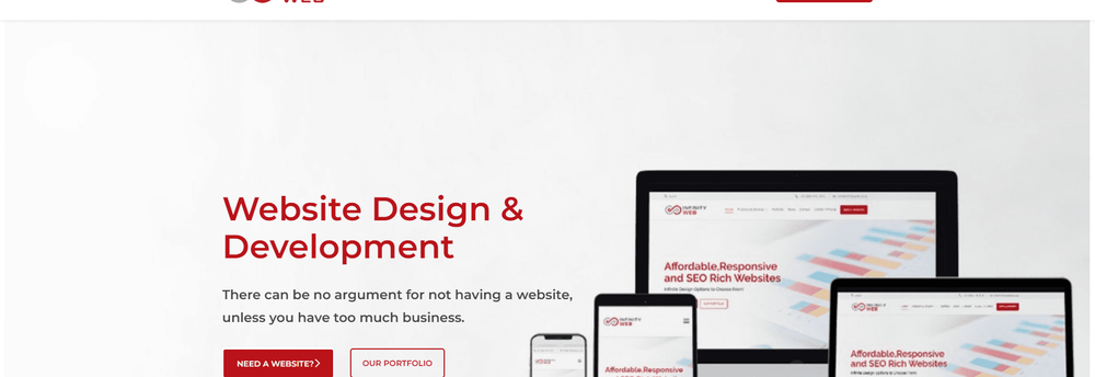 Infinity Web cover