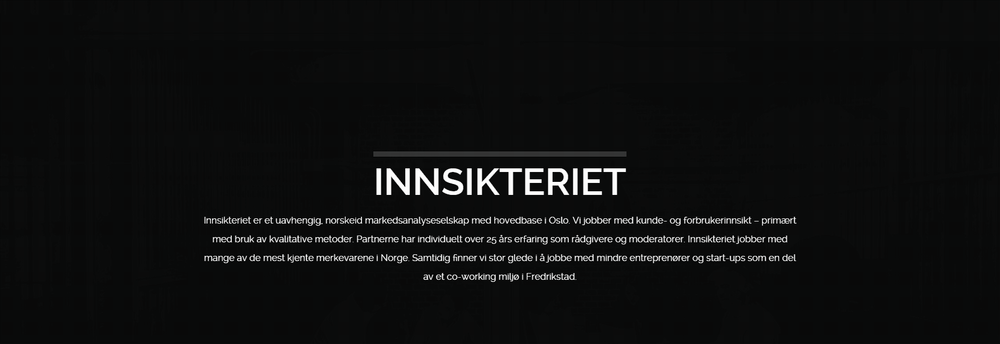 Innsikteriet cover