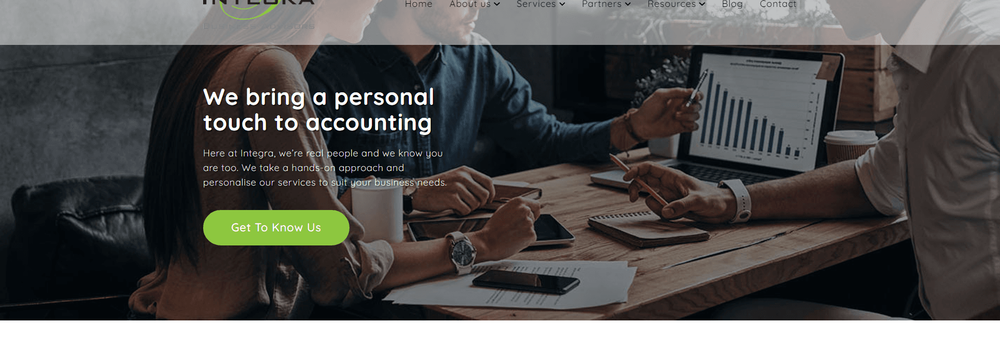 Integra Business Advisors cover