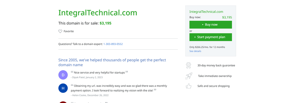 Integral Technical Services cover