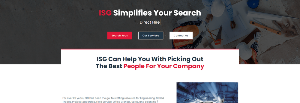 Integrity Staffing Group (ISG) cover
