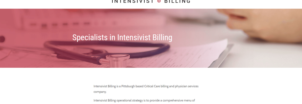 Intensivist Billing cover