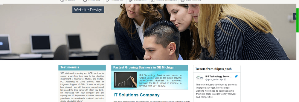 IPS Technology Services cover