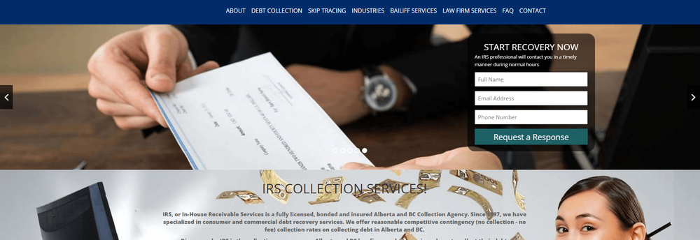 IRS cover