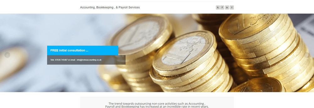 Irvine Accounting cover
