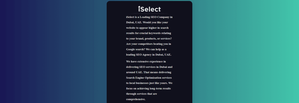 iSelect cover