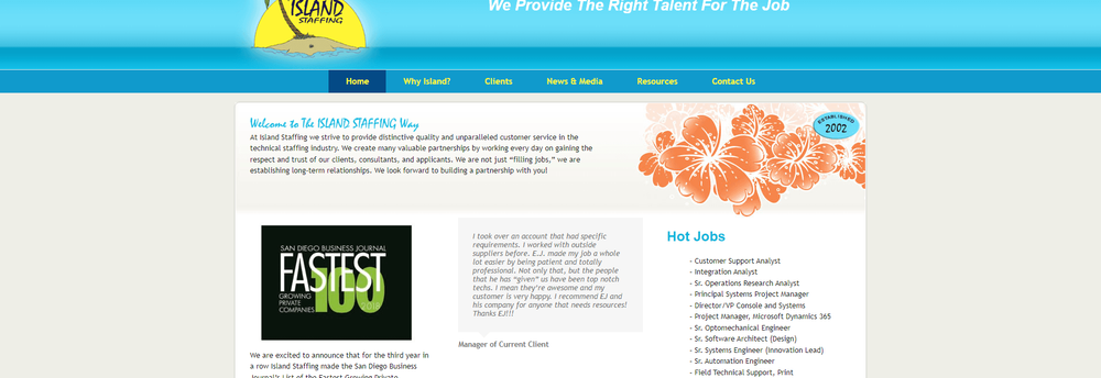 Island Staffing cover