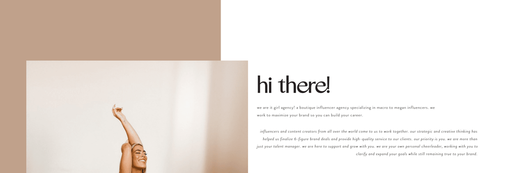 It Girl Agency cover