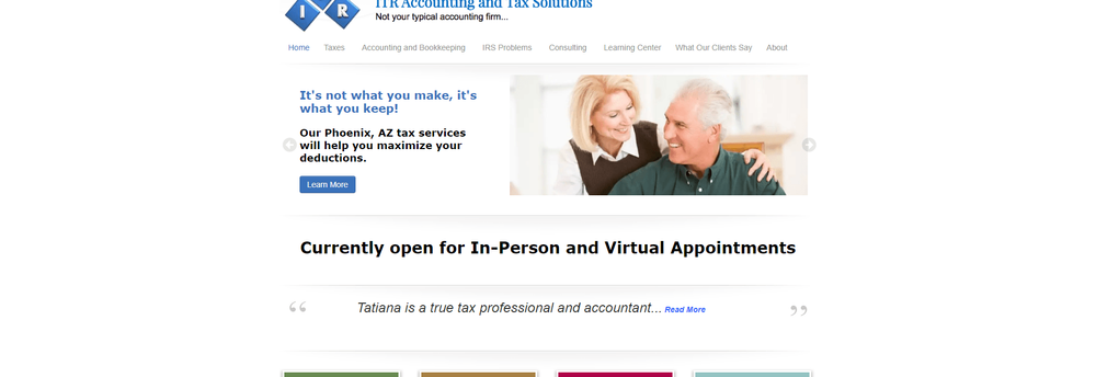 ITR Accounting and Tax Solution cover