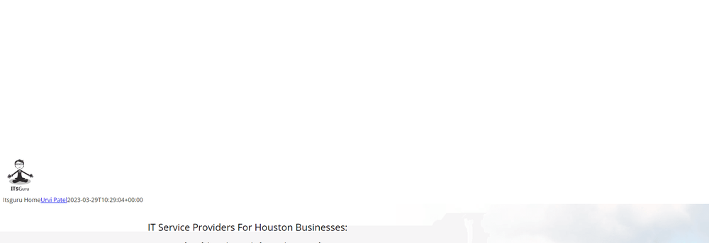 ITsGuru - Managed IT Services cover