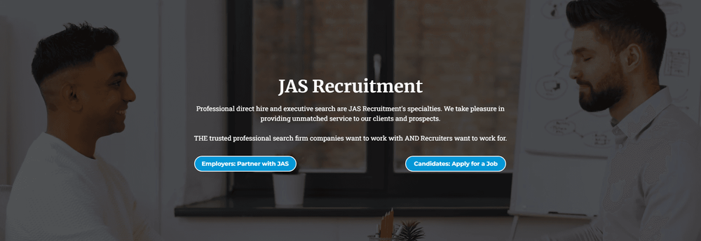 J. A. S. Recruitment cover