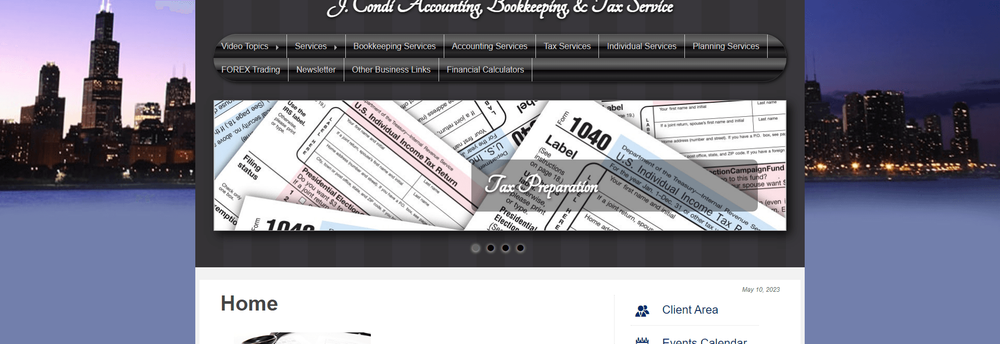J. Condi Accounting cover