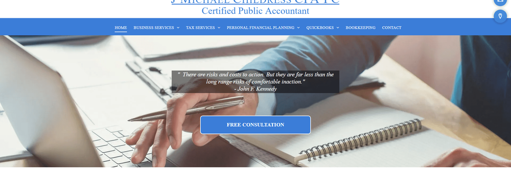 J. Michael Childress CPA PC cover