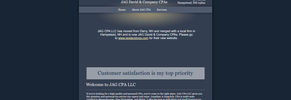 JAG CPA LLC cover