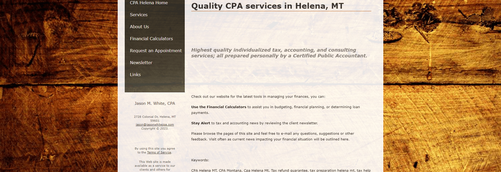 Jason White CPA cover
