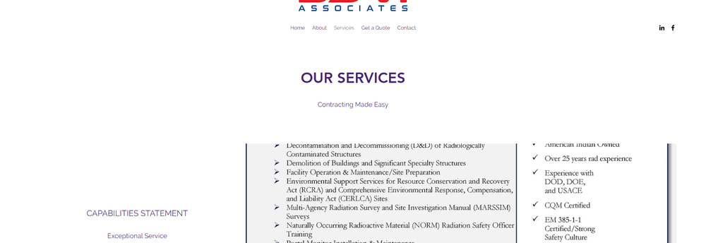 JDM Associates, LLC cover
