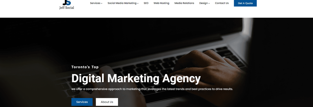 Jeff Social Marketing cover