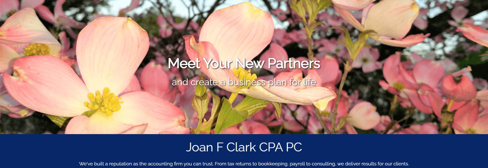 Joan F. Clark, CPA PC cover