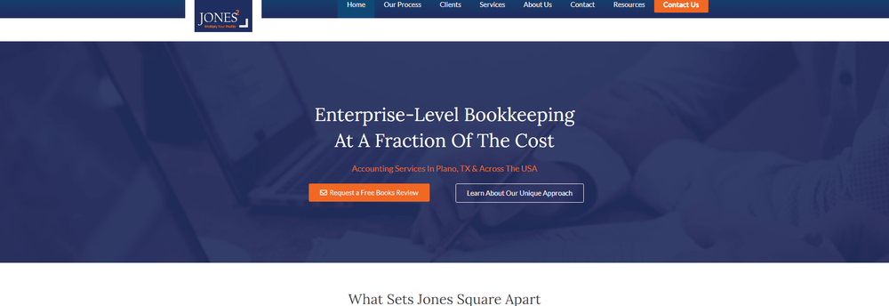 Jones Square Financial Services cover