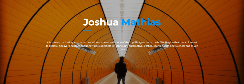 Joshua P Mathias cover
