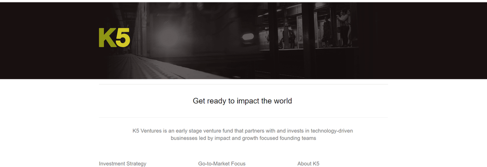 K5 Ventures cover