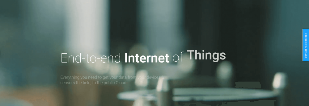 Kaleidoscope Internet of Things cover