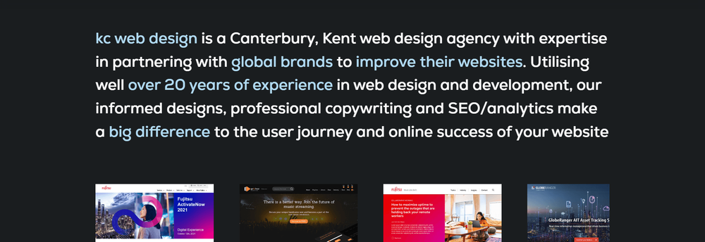kc web design ltd cover