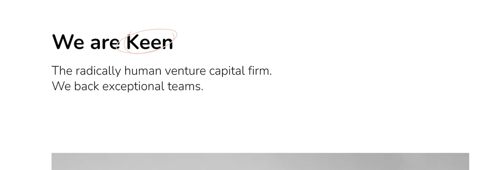 Keen Venture Partners cover