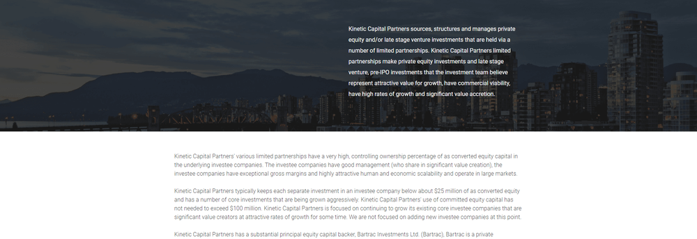 Kinetic Capital cover