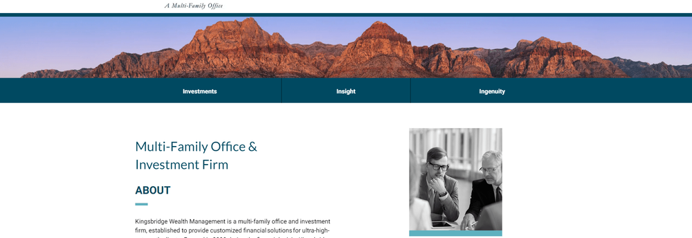 Kingsbridge Wealth Management cover